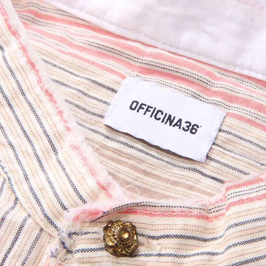 0652AM camicia uomo OFFICINA36 man coreana  collar shirt