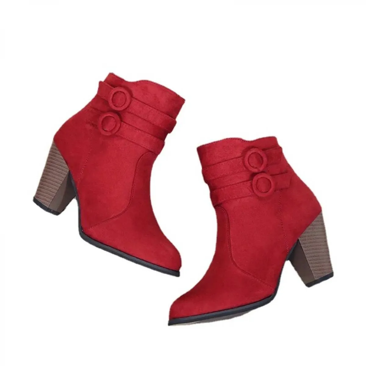 2023 nuovi stivali da donna primavera e autunno tempo libero comodi tacchi alti moda outdoor elegante versatile grande donna