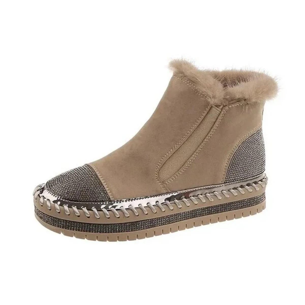 2024 Scarpe da donna di vendita calde Scarpe calde invernali da donna di grandi dimensioni Stivali classici con fondo piatto Sti