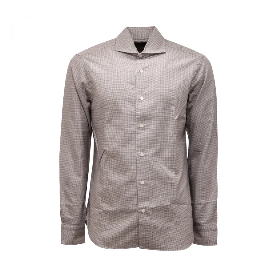 2763AT camicia uomo BARBA NAPOLI DANDYLIFE man shirt
