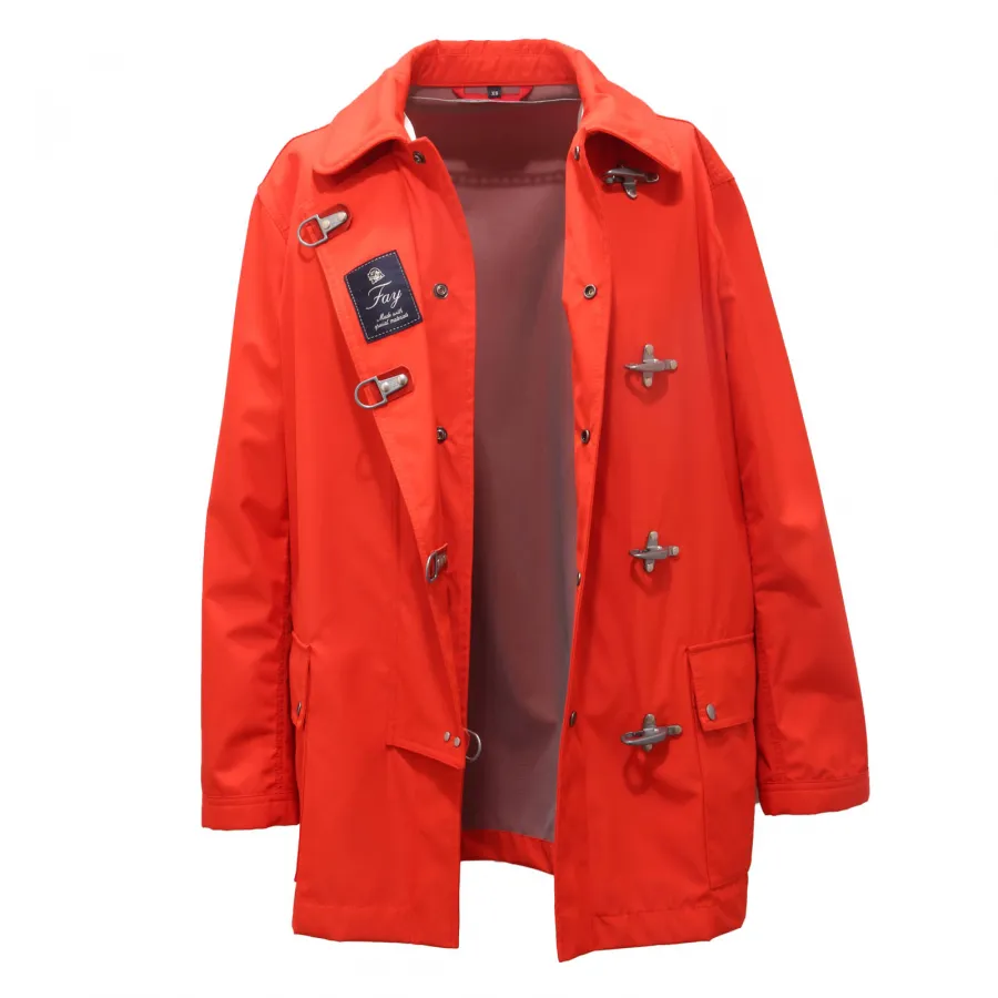 4385AO giubbotto antivento donna FAY 4 GANCI woman jacket