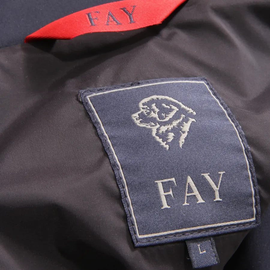 8176AZ GIUBBOTTO ANTIVENTO UOMO FAY MAN JACKET BLUE