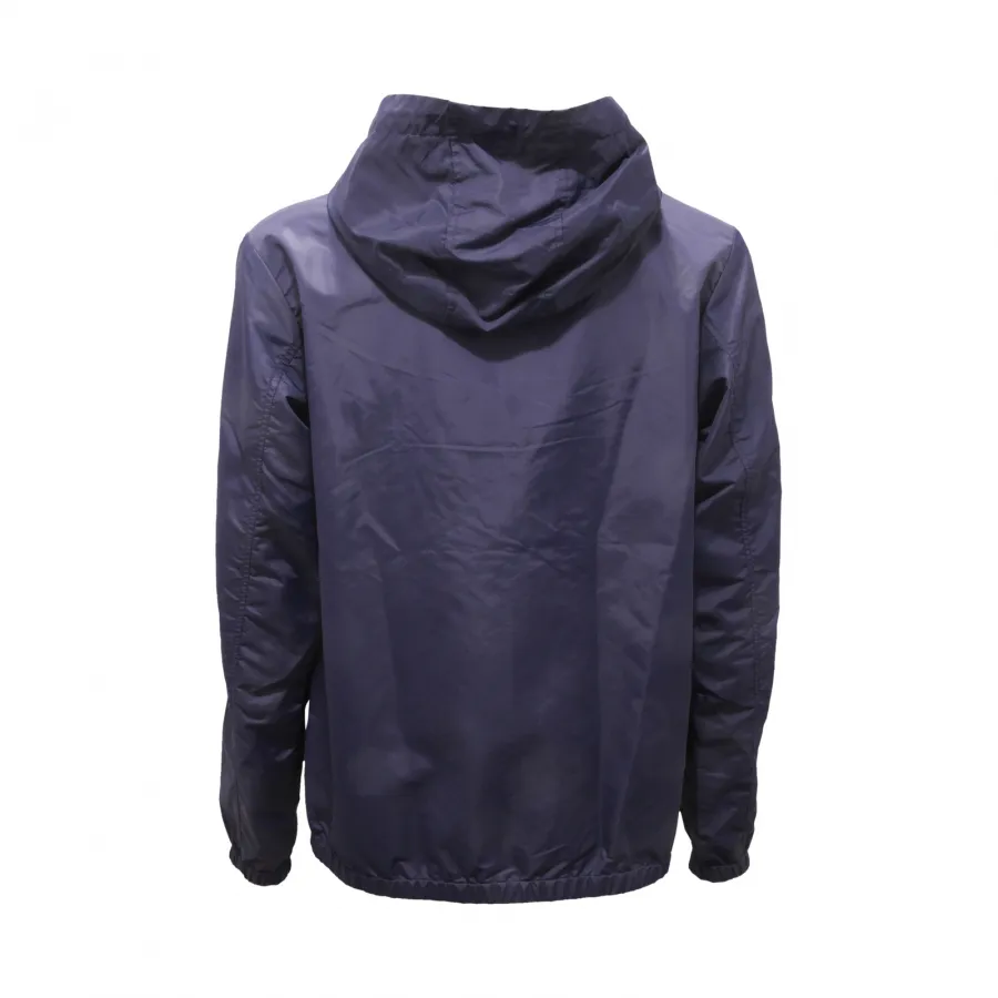 8671AS giubbotto antivento uomo SUNDEK man jacket blue