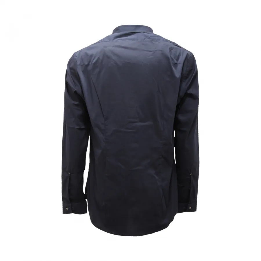 9496AQ camicia uomo OFFICINA36 man shirt blue