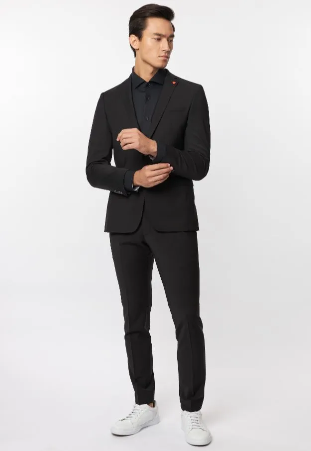 Abito extra slim fit roy robson in lana bi-stretch
