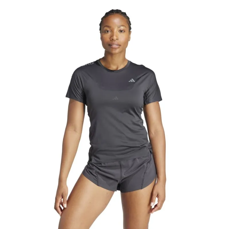 ADIDAS T-Shirt Running Adizero Nero Donna