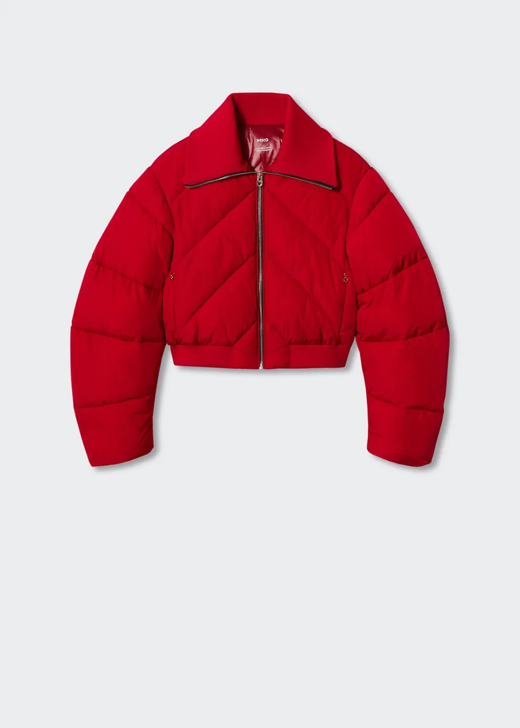 Anorak corto trapuntato