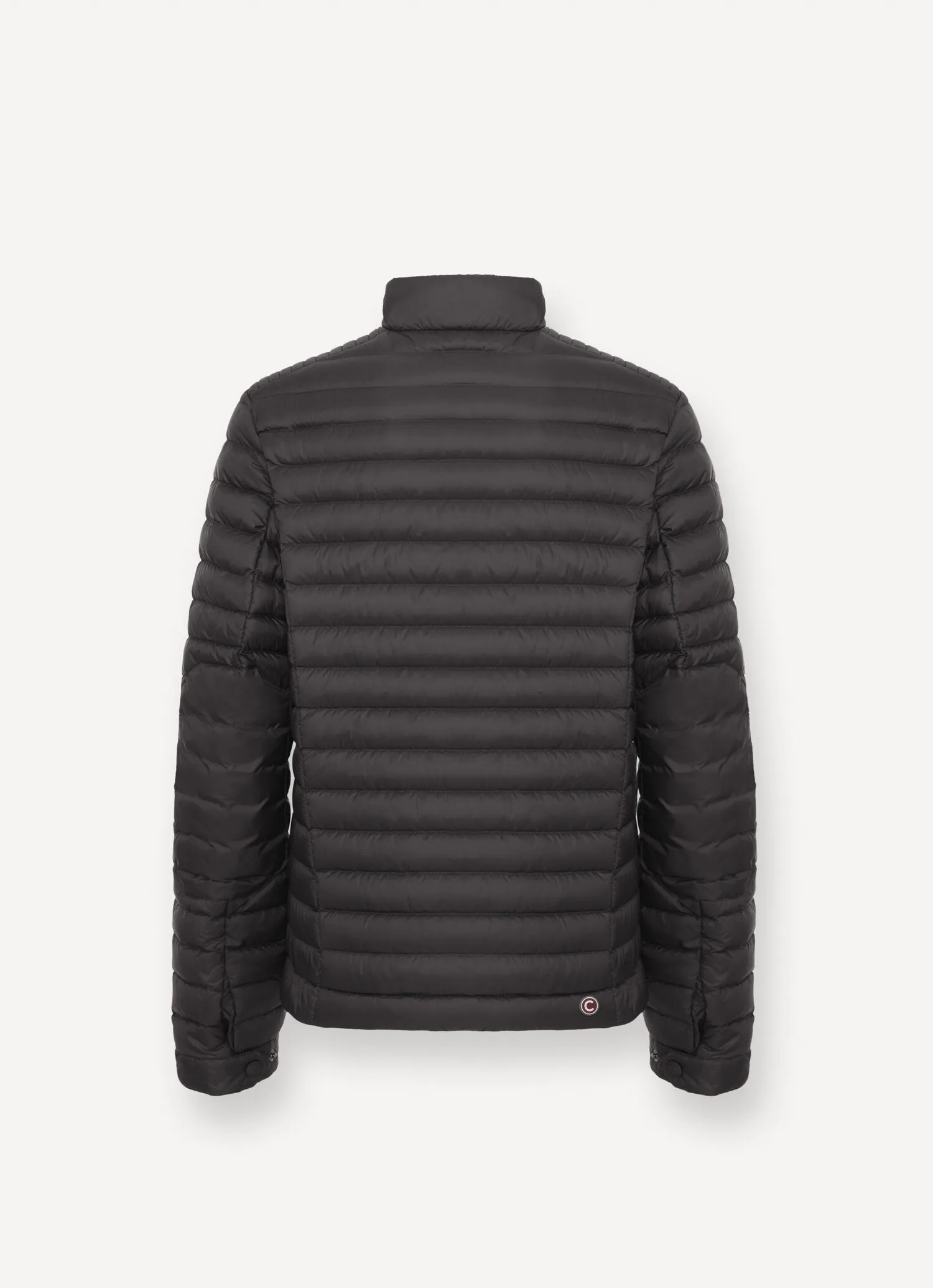 Autumn-weight padded biker jacket with drawstring