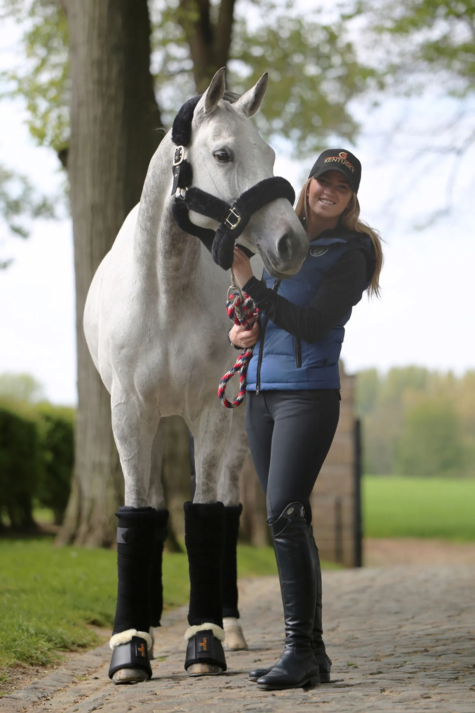 Bende in lana Kentucky Horsewear, set di 4