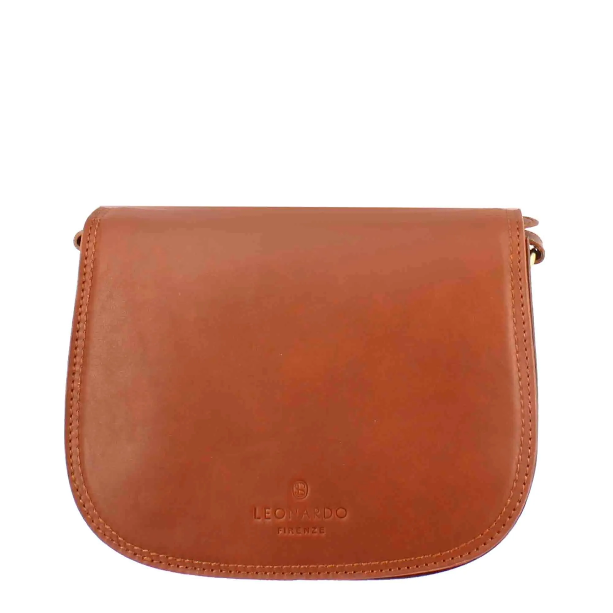 Borsa Essential da donna in pelle liscia colore marrone