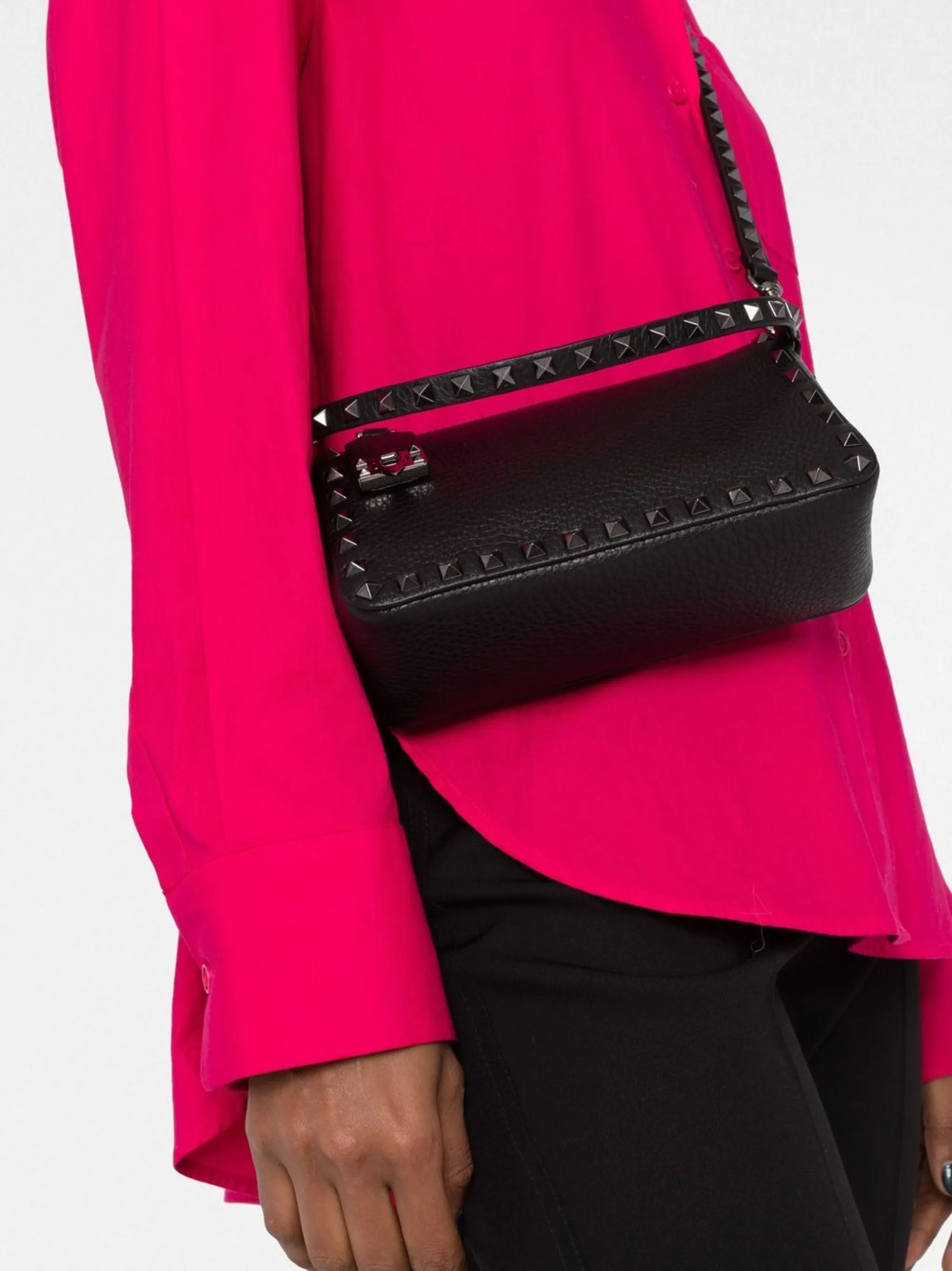 Borsa piccola a tracolla Rockstud