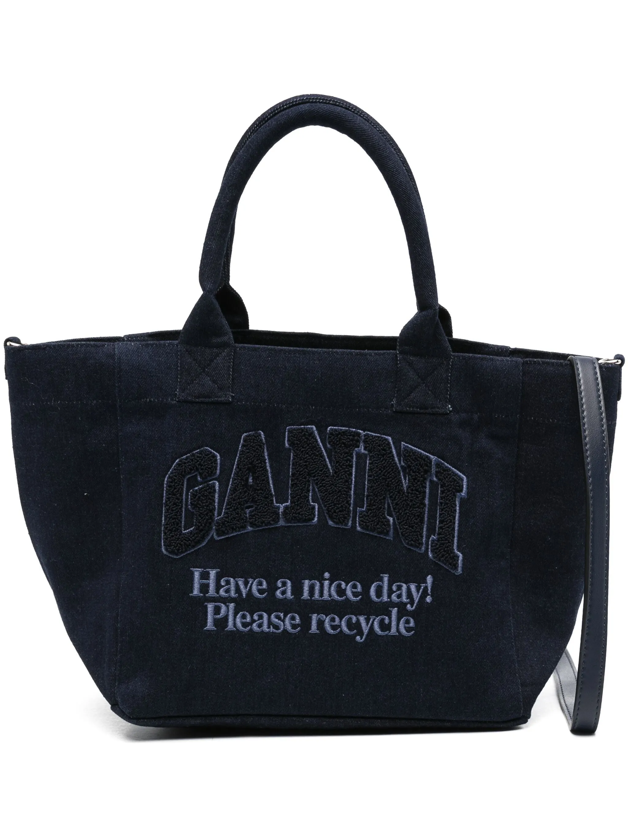 Borsa shopping piccola in denim