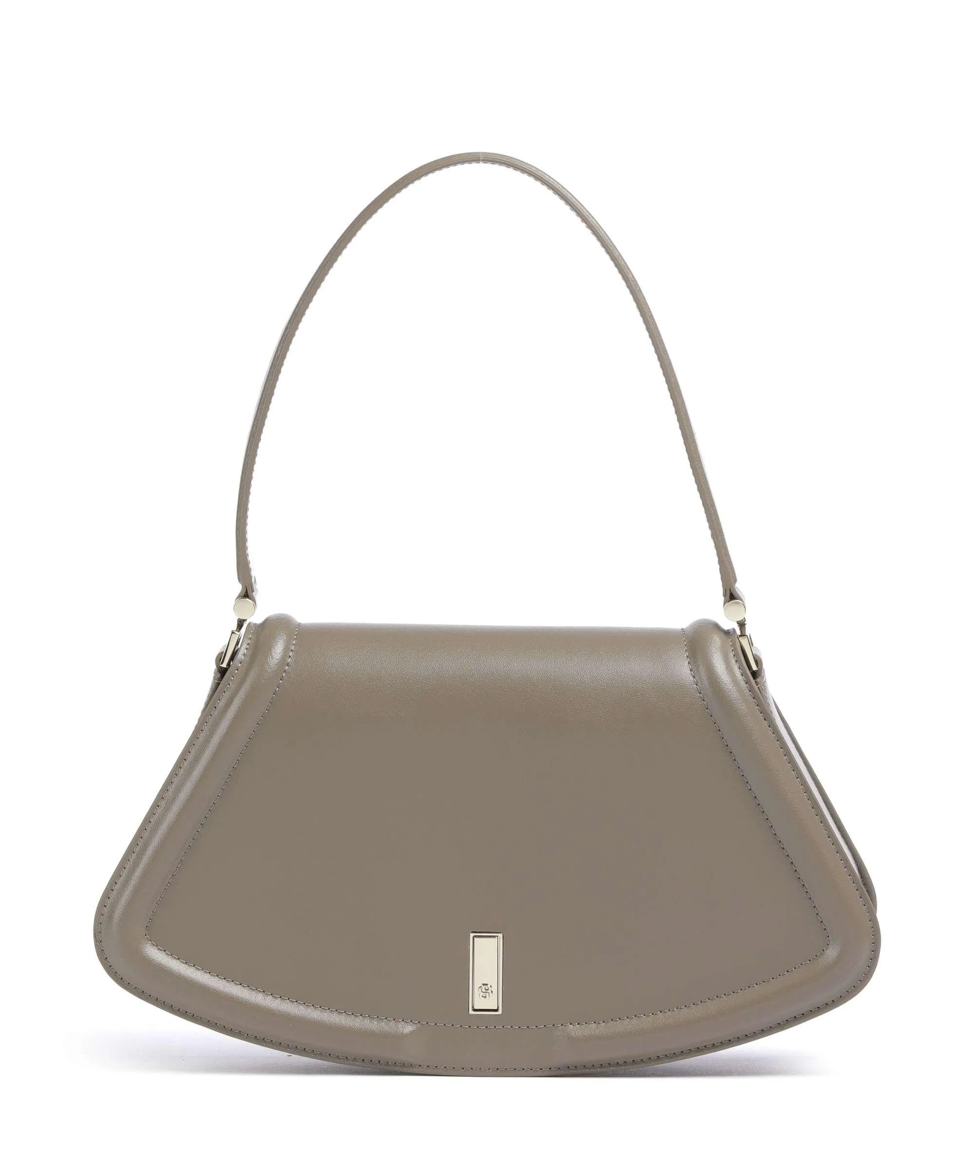  BOSS Ariell Borsa a spalla pelle di vacchetta liscia taupe  