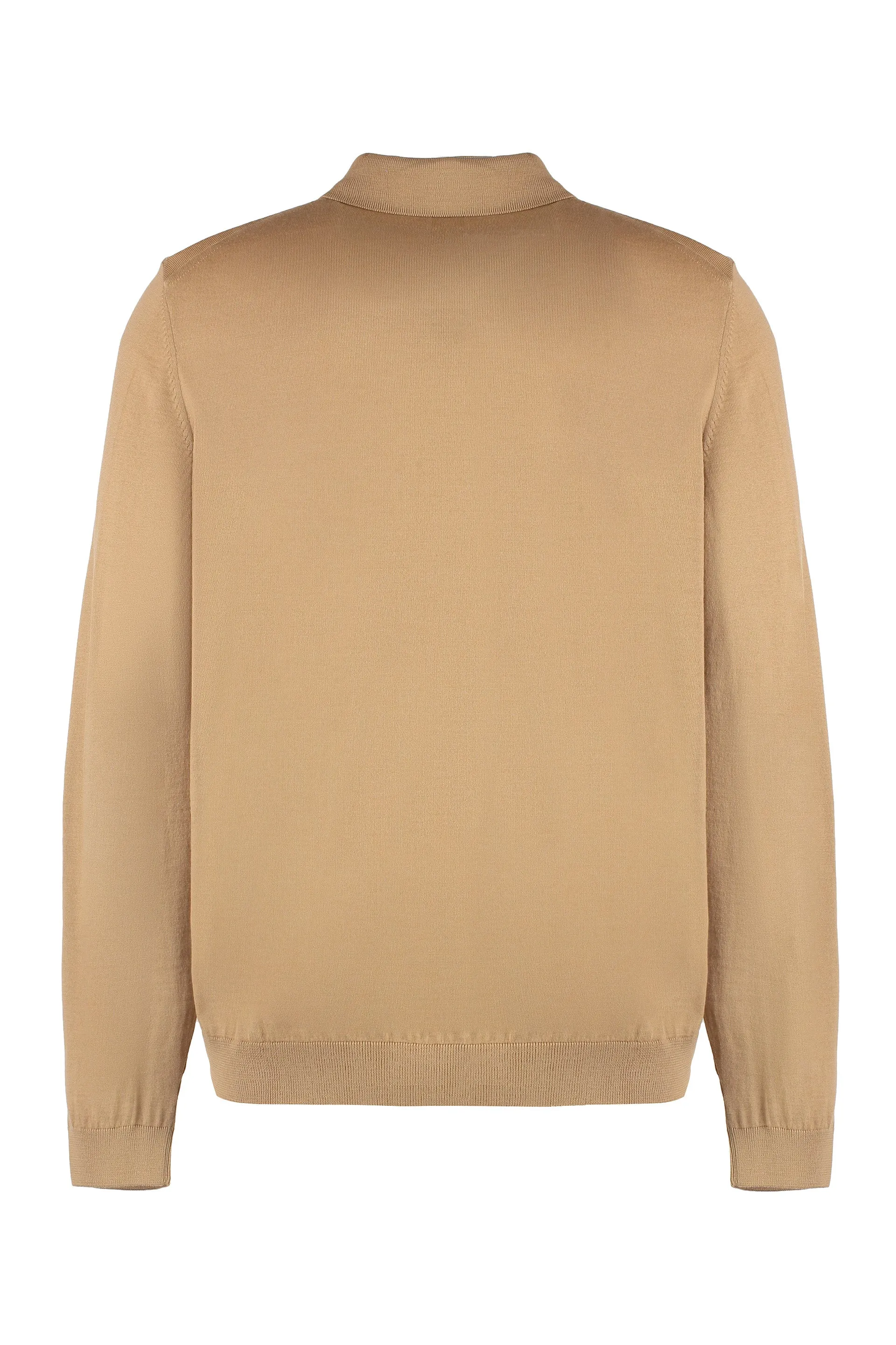 BOSS Pullover girocollo in lana vergine
