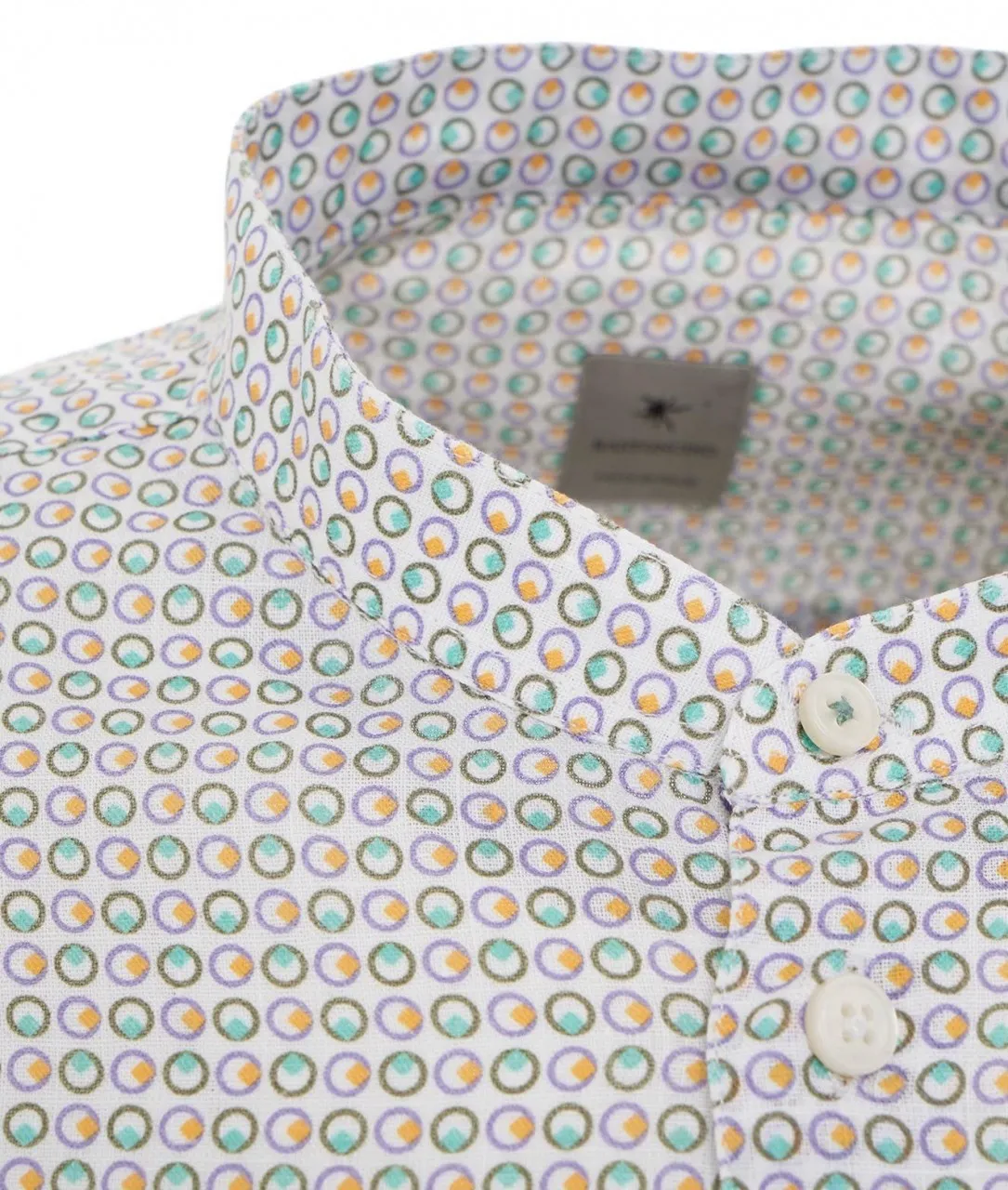 Camicia di lino Simo beige beige
