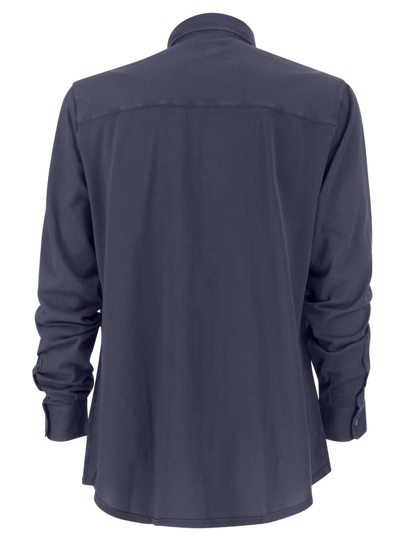 Camicia in piquet di cotone
