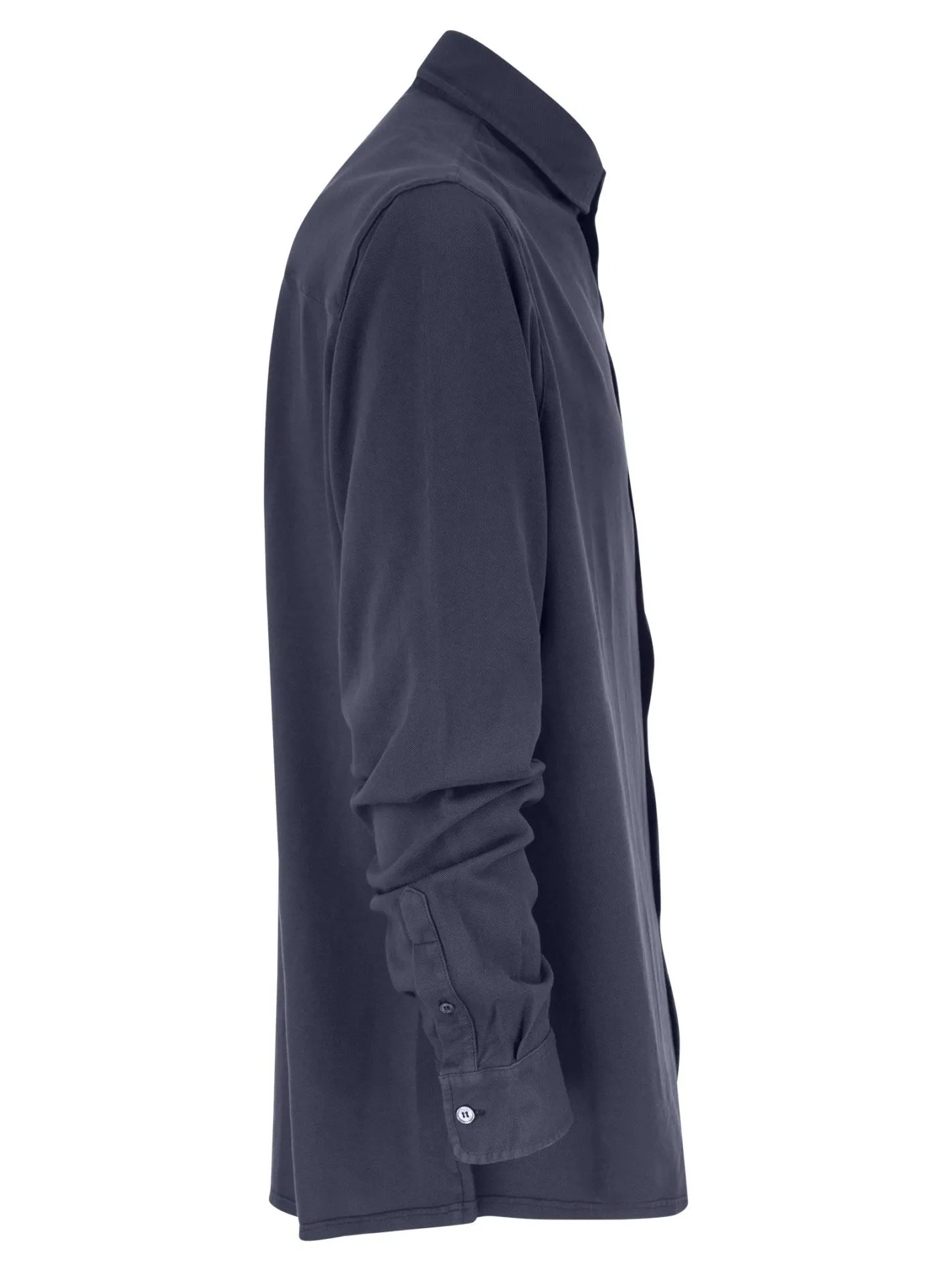 Camicia in piquet di cotone