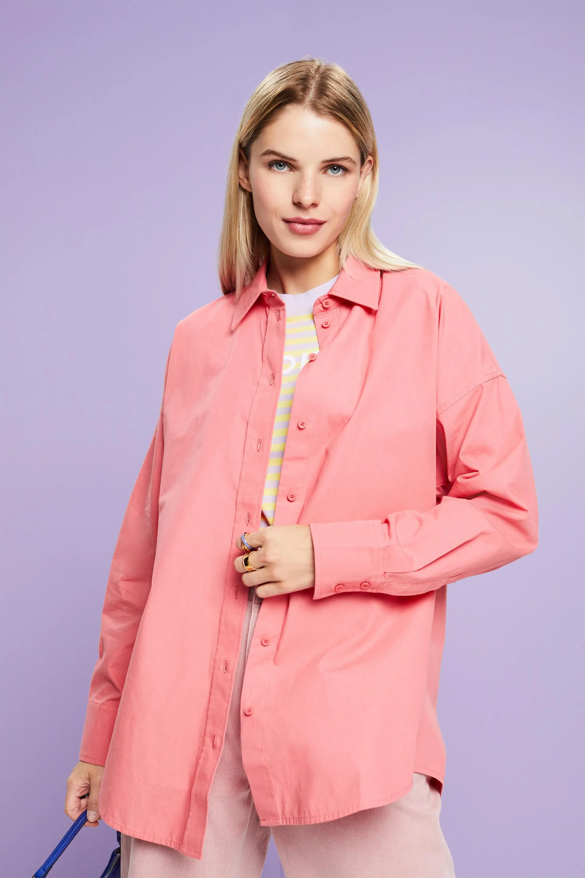 Camicia in popeline di cotone