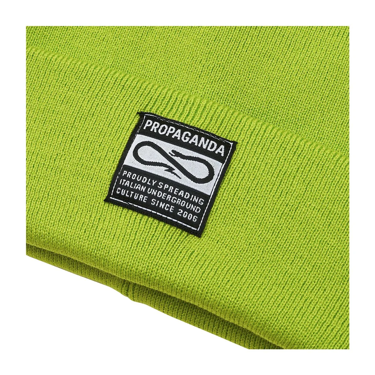 Cappello Propaganda Label Beanie Verde Lime