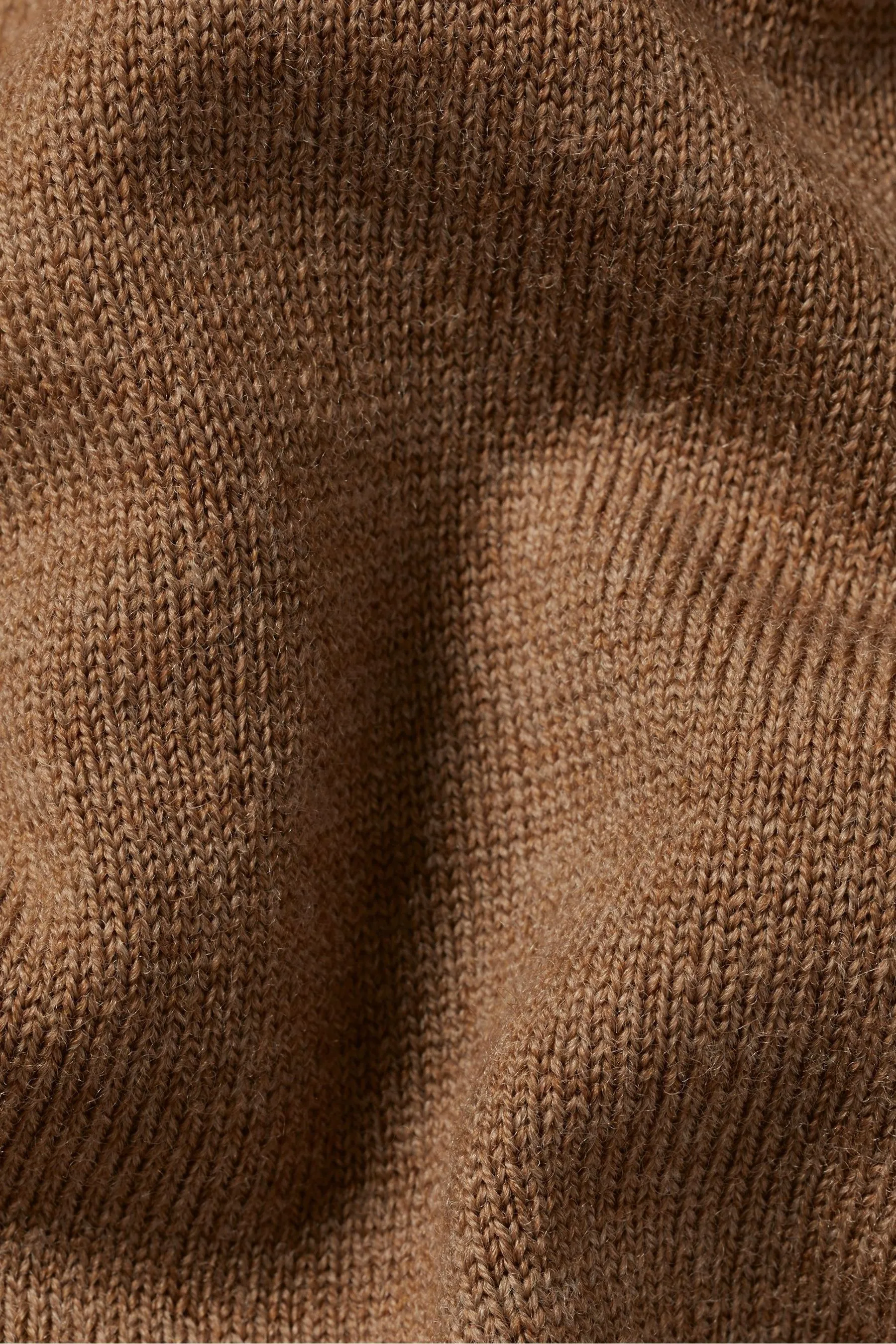 Charles Tyrwhitt - Maglia con zip in lana merino