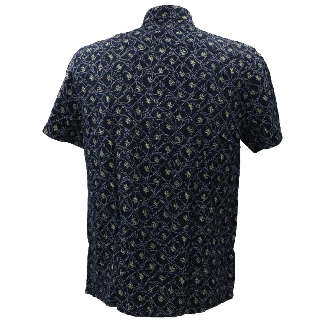 COLLIN AOP SHIRT Blu