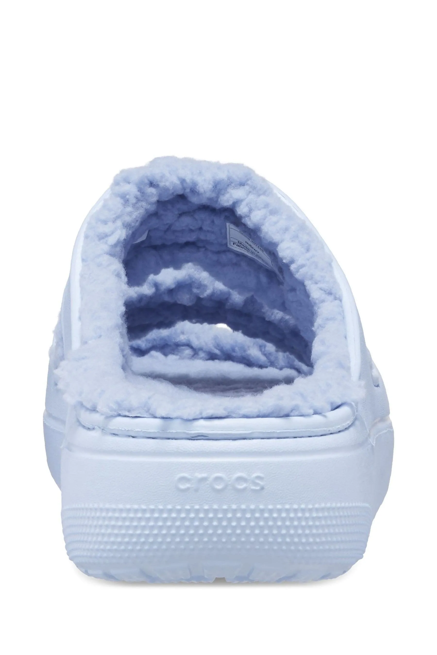 Crocs - Sandali classica con fodera in pelliccia sintetica