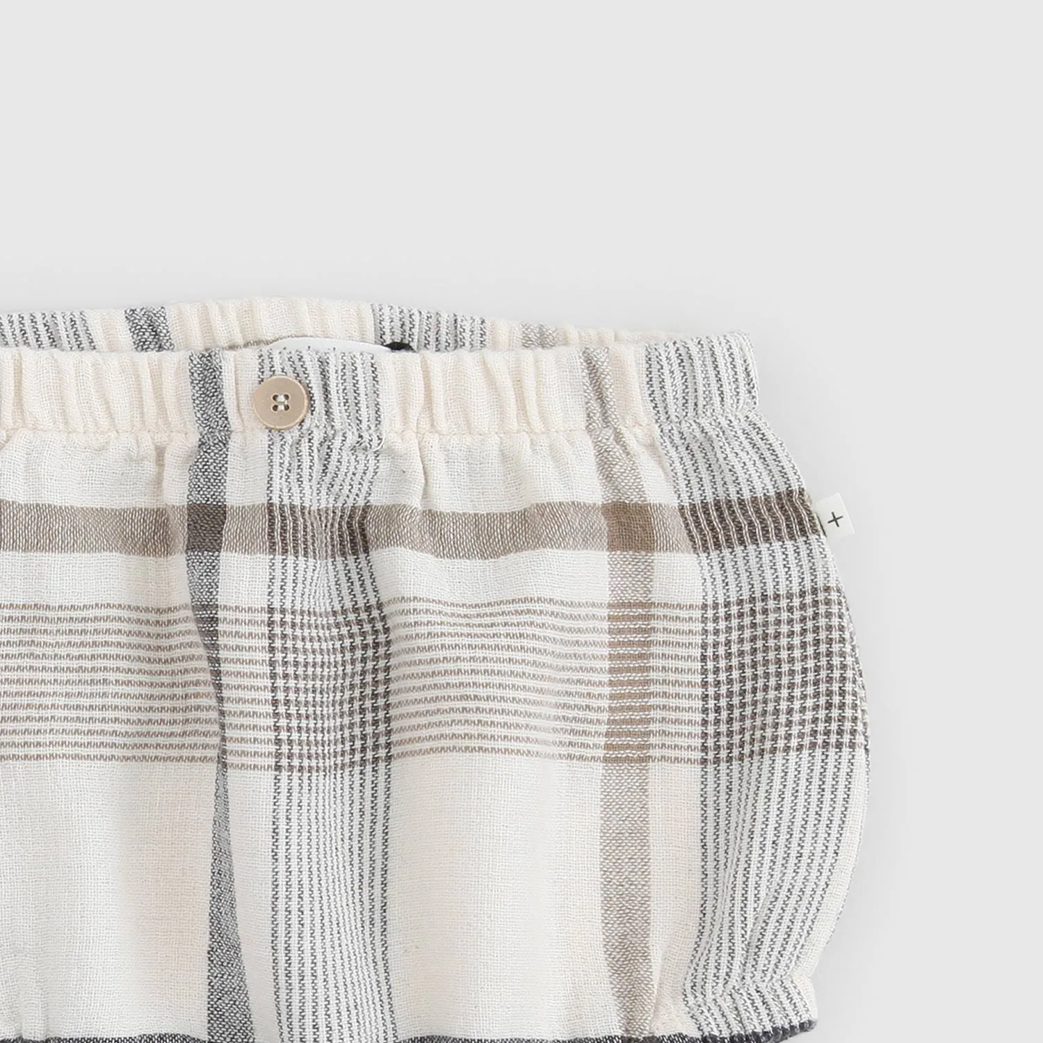 Culotte Beige A Quadri Amadeo Neonato