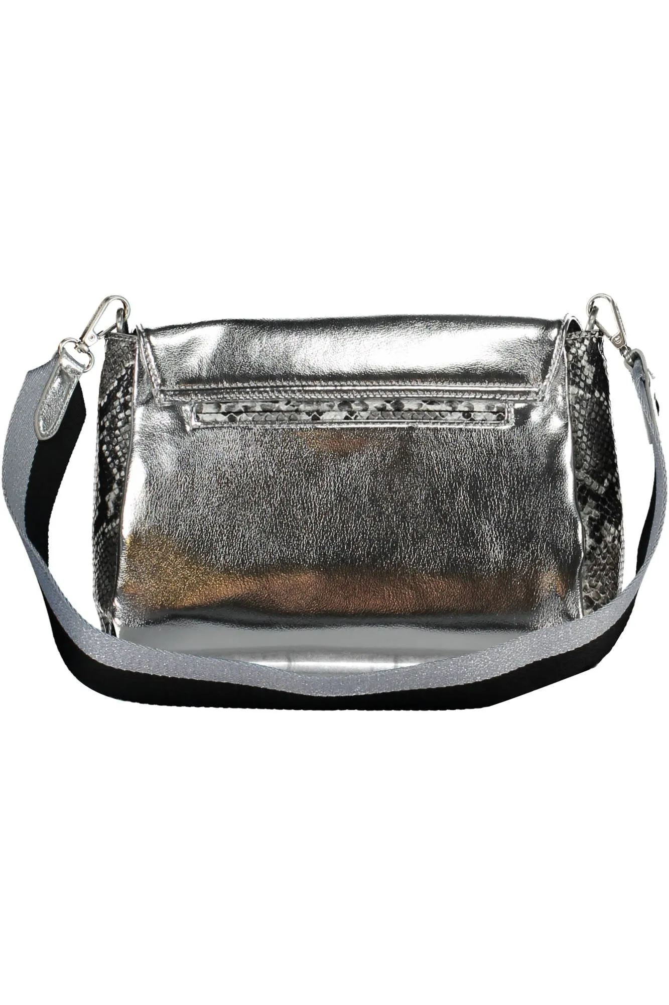Desigual borsa  argento animalier  