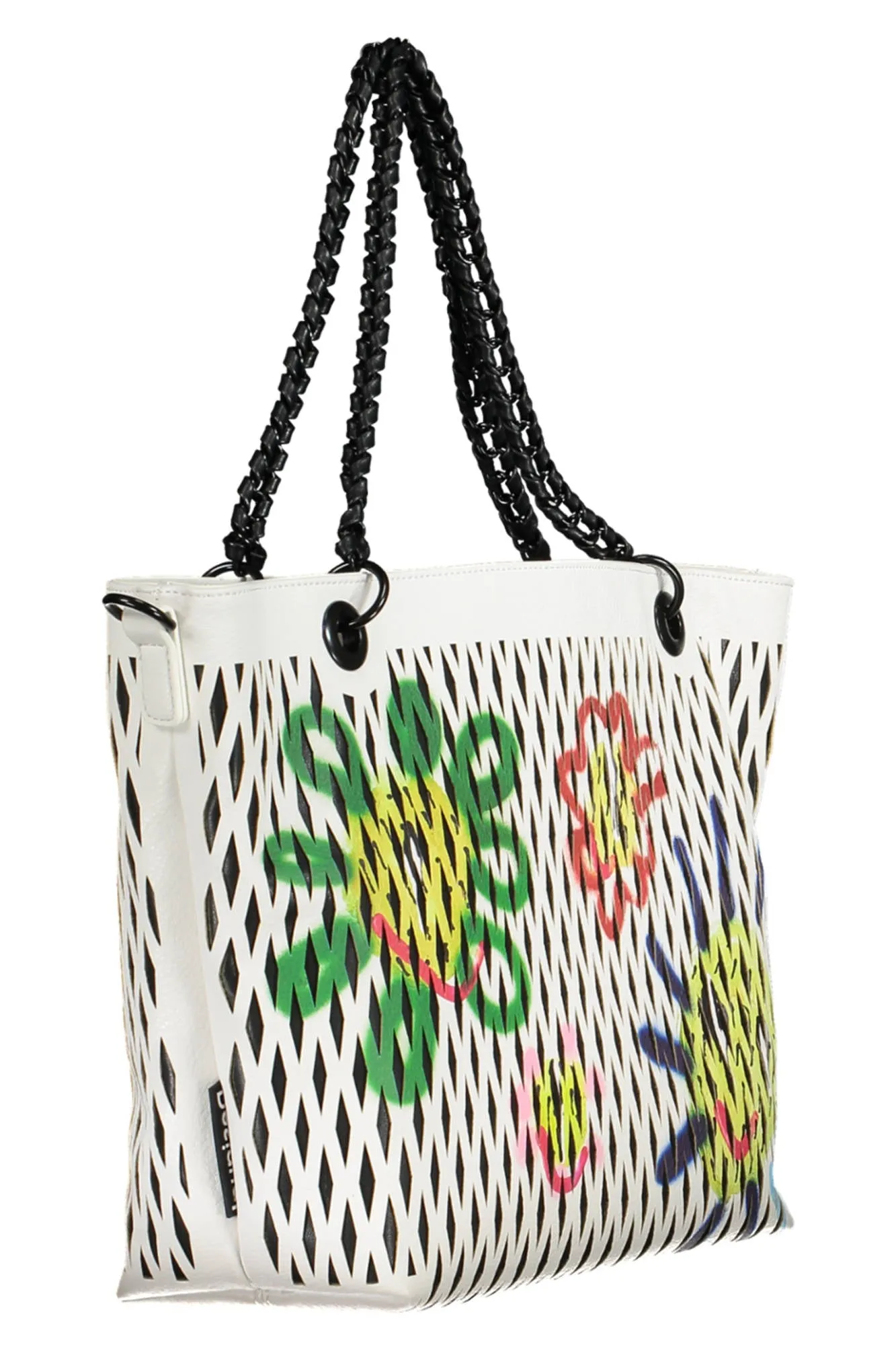 Desigual borsa  bianco  