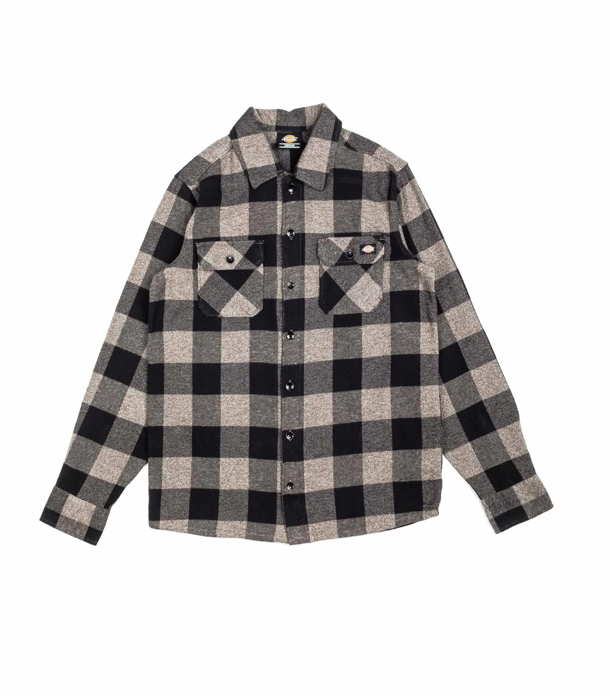 Dickies Camicia New Sacramento Scacchi Grigio Uomo