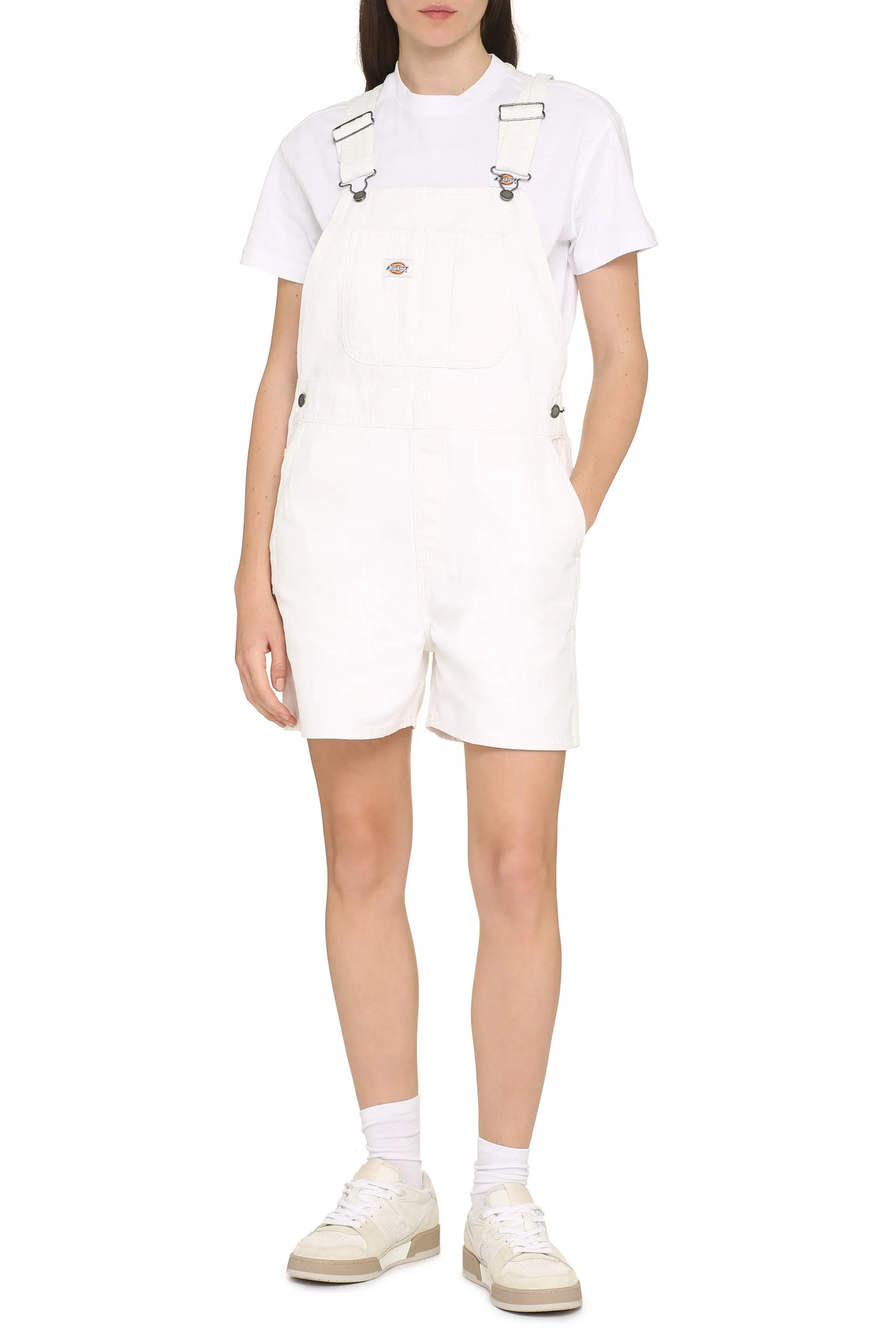 Dickies Salopette corta in cotone