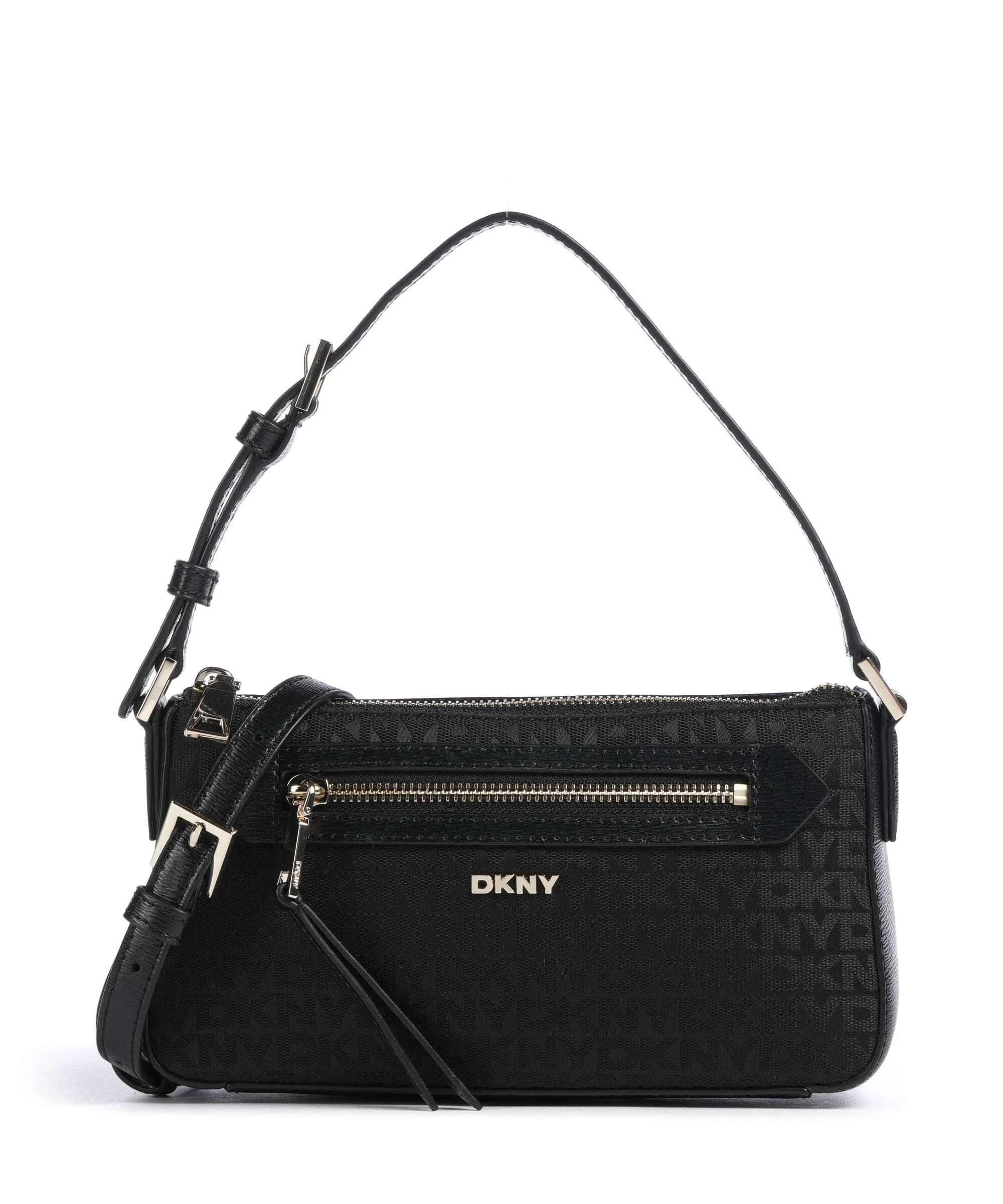  DKNY Bryant Borsa a spalla poliestere nero  
