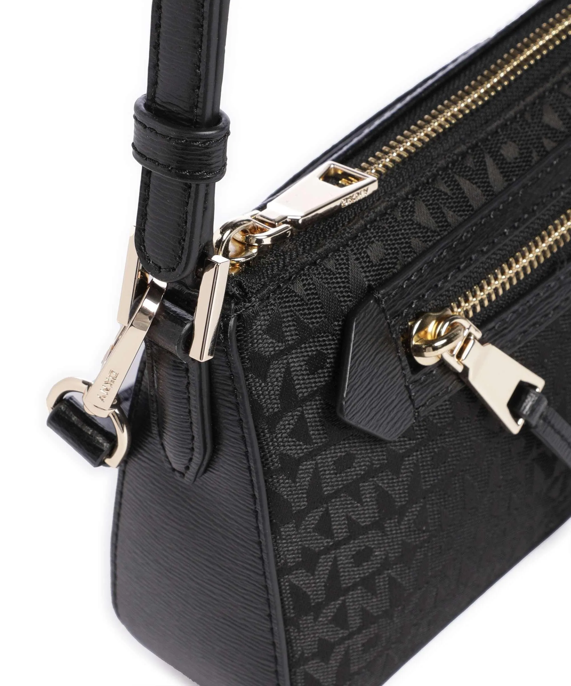  DKNY Bryant Borsa a spalla poliestere nero  