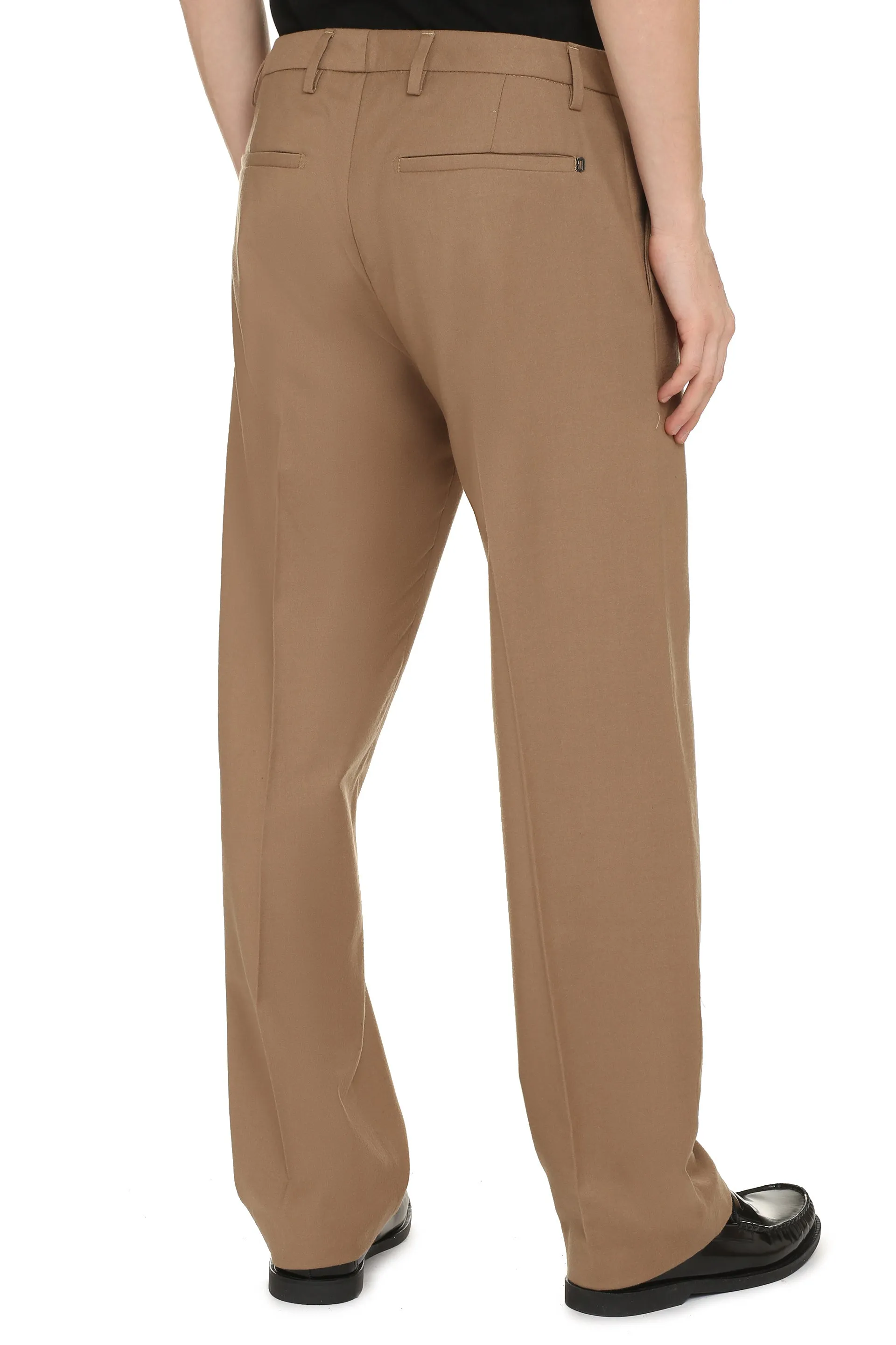 Dondup Pantaloni Louis in lana vergine