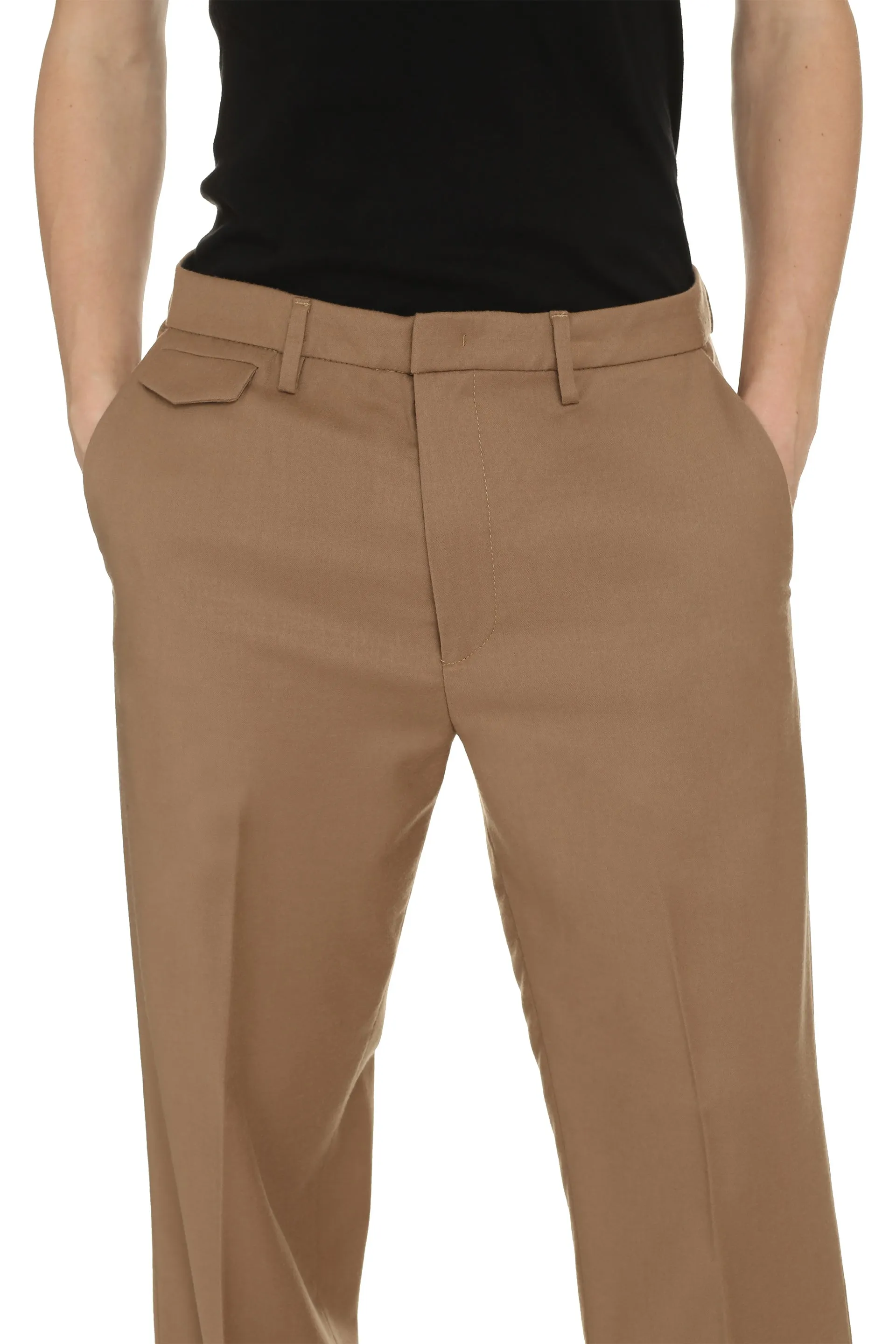 Dondup Pantaloni Louis in lana vergine