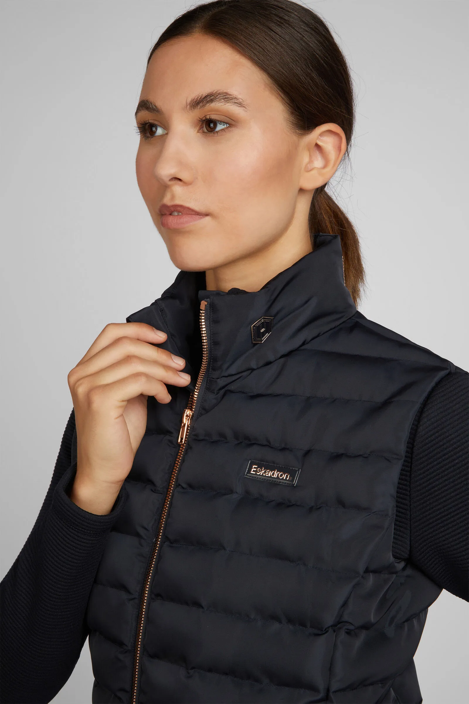 Eskadron Heritage Fanatics AW2023 Gilet trapuntato da donna