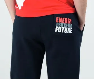 EVERLAST ENERGY Navy pantalone in felpa invernale con polsino da uomo