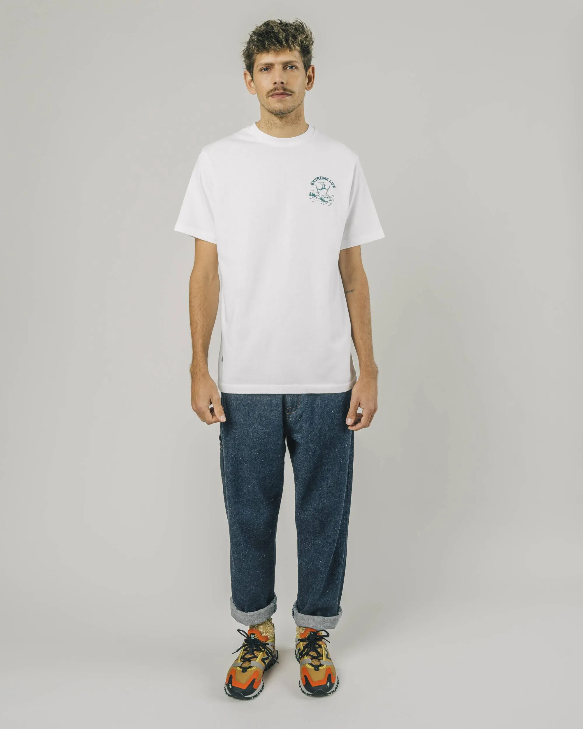 EXTREME LIFE OVERSIZE T-SHIRT - WHITE