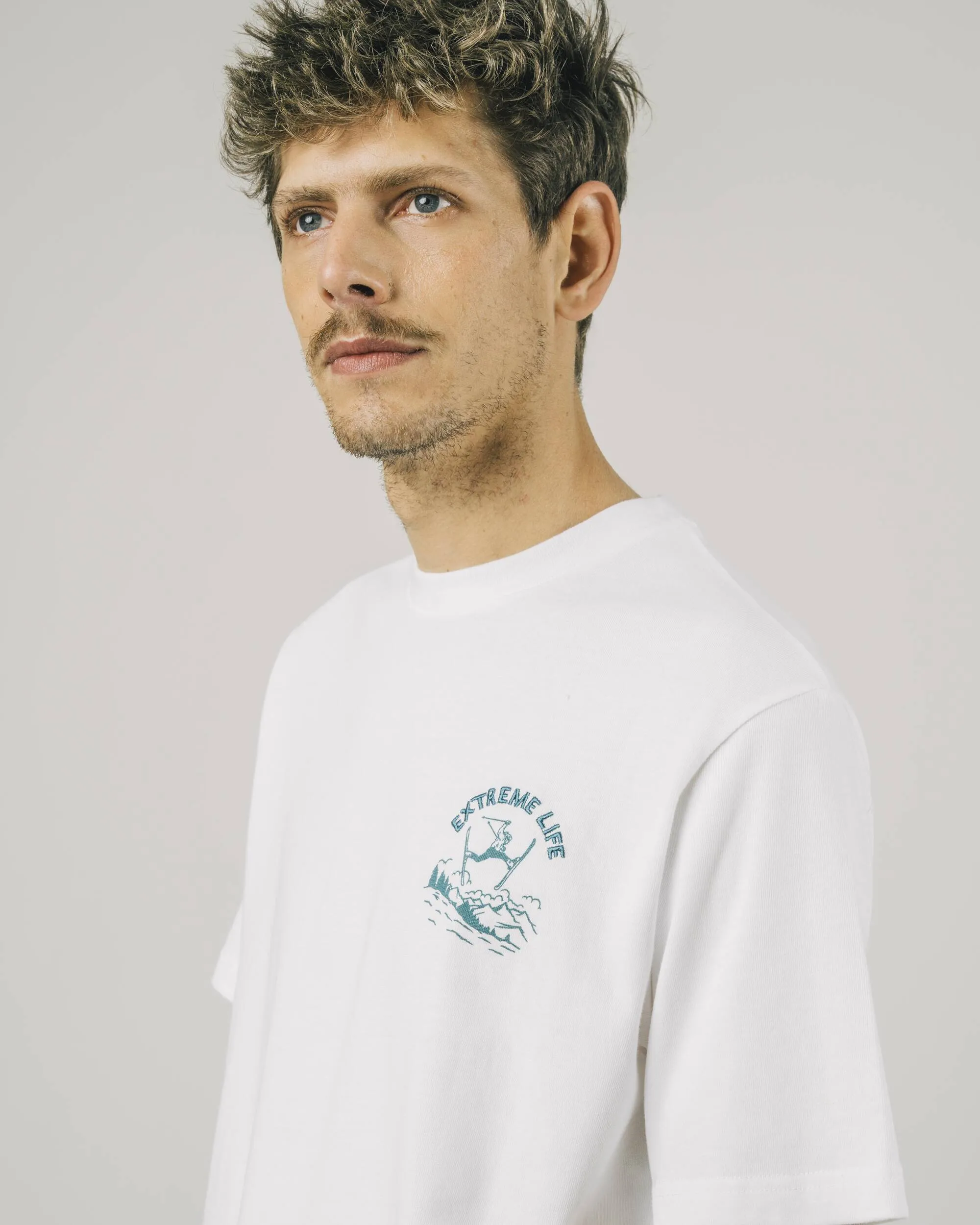 EXTREME LIFE OVERSIZE T-SHIRT - WHITE