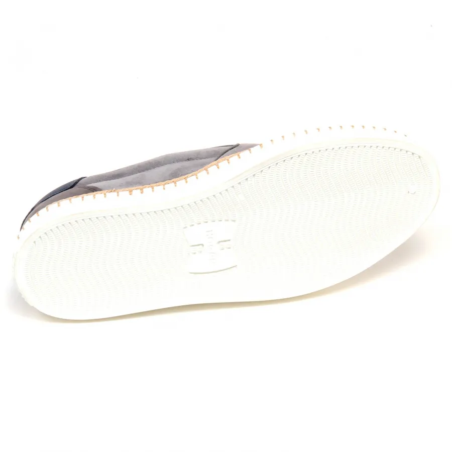 F6114 sneaker uomo grey HOGAN R260 scarpe suede slip on shoe man