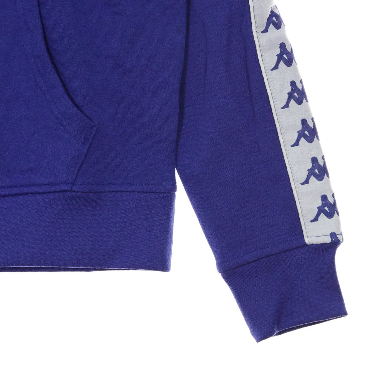 Felpa Cappuccio Uomo Banda Hurtado Blue/white