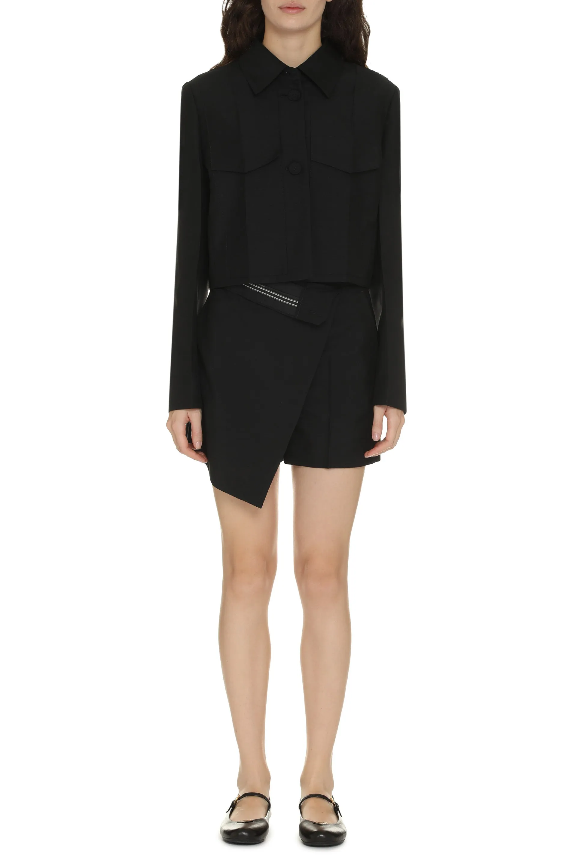 Fendi Giacca in lana e mohair