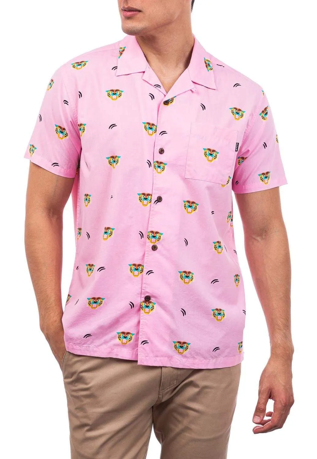 Flourish Woven S/S Pink