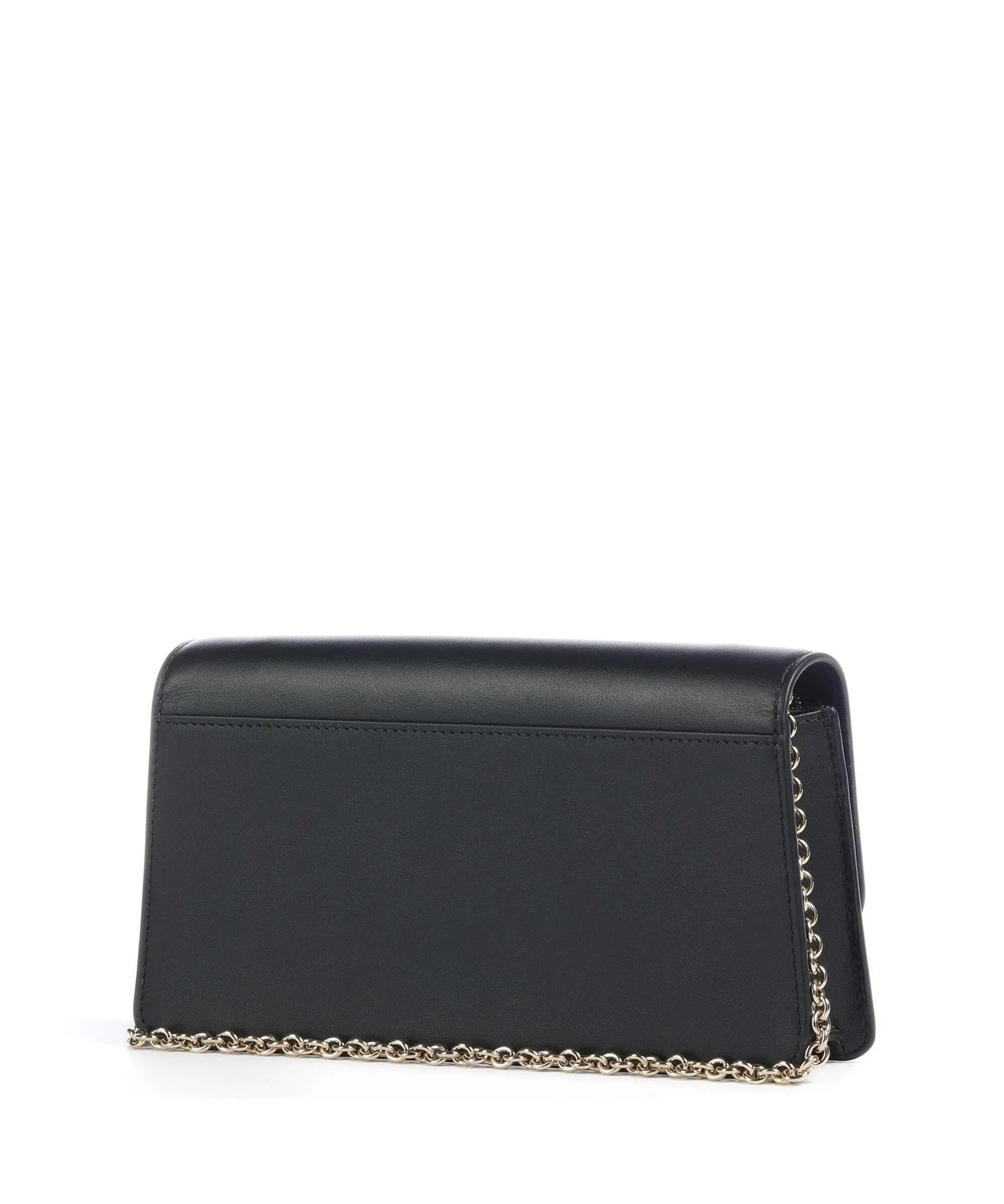  Furla Diamante Mini Borsa a tracolla pelle a grana fine nero  