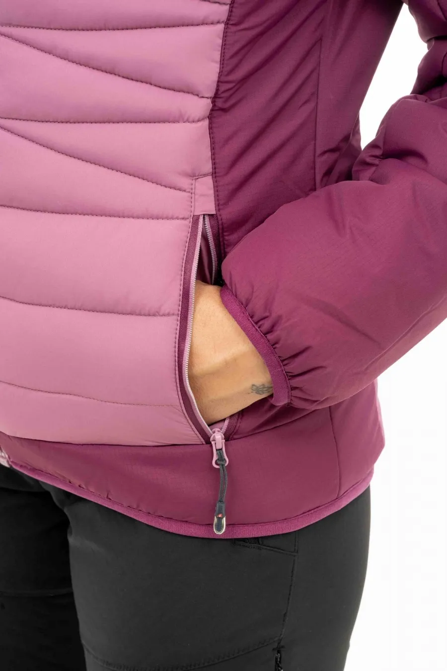 Giacca donna termica e antivento, trekking e outdoor