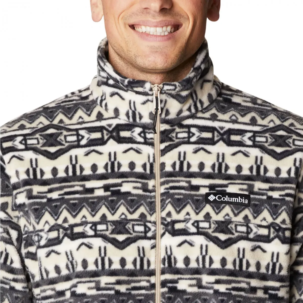 Giacca In Pile Steens Mountain Printed