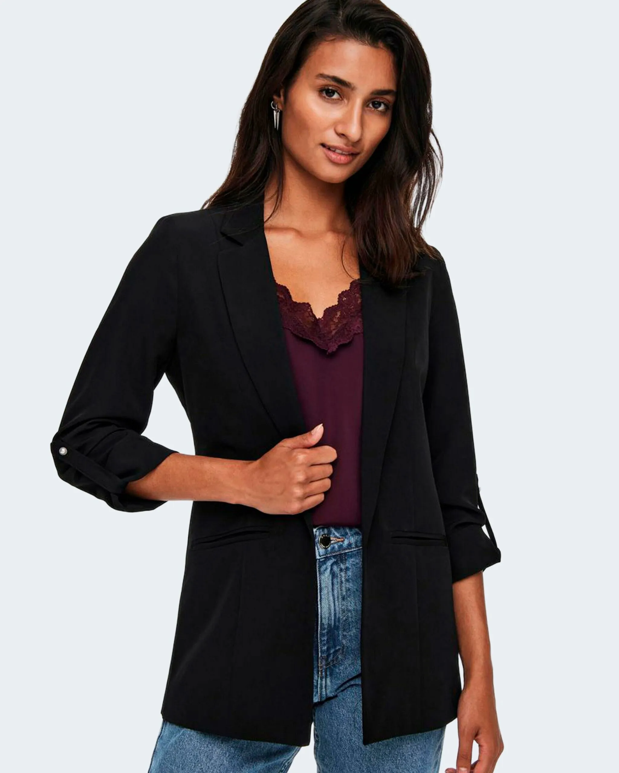 Giacca Only ONLKAYLE-ORLEEN 3/4 BLAZER CC TLR Nero