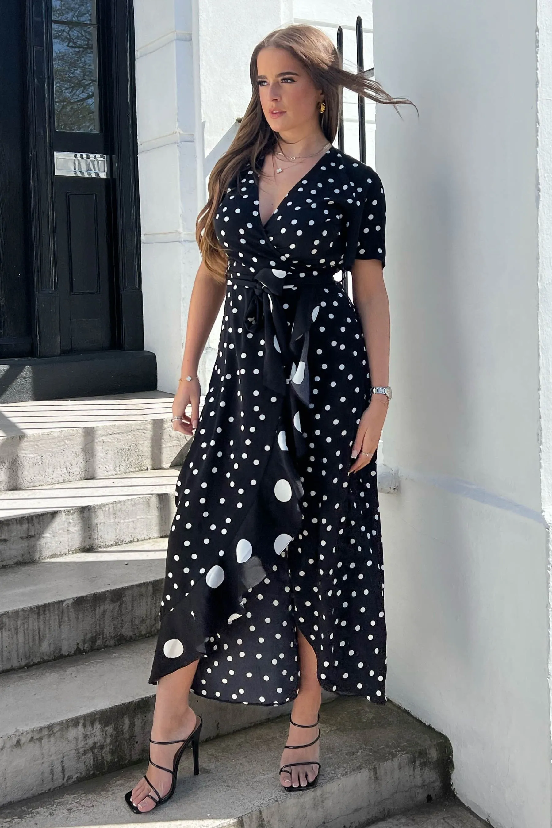Girl In Mind - Farren - Abito maxi a portafoglio