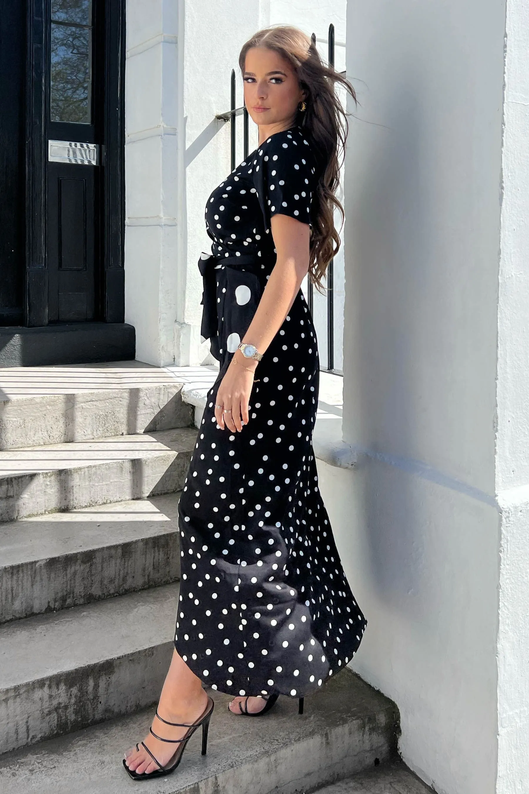 Girl In Mind - Farren - Abito maxi a portafoglio