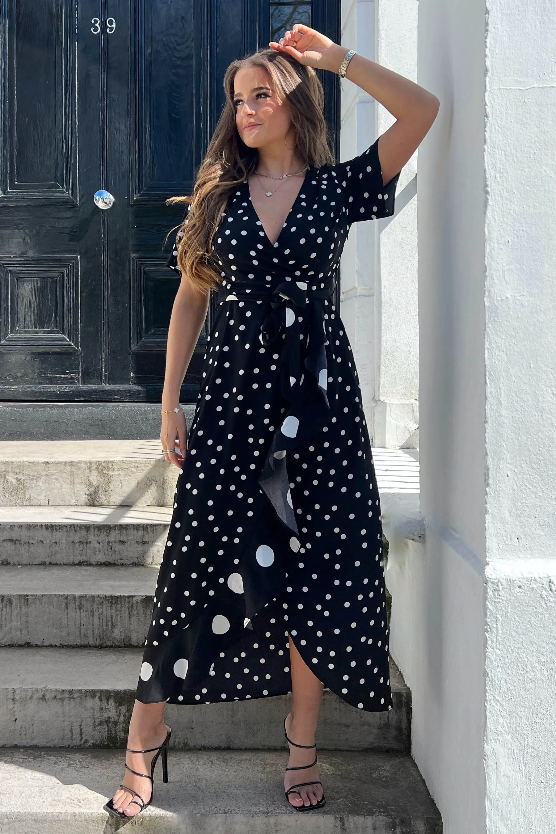 Girl In Mind - Farren - Abito maxi a portafoglio